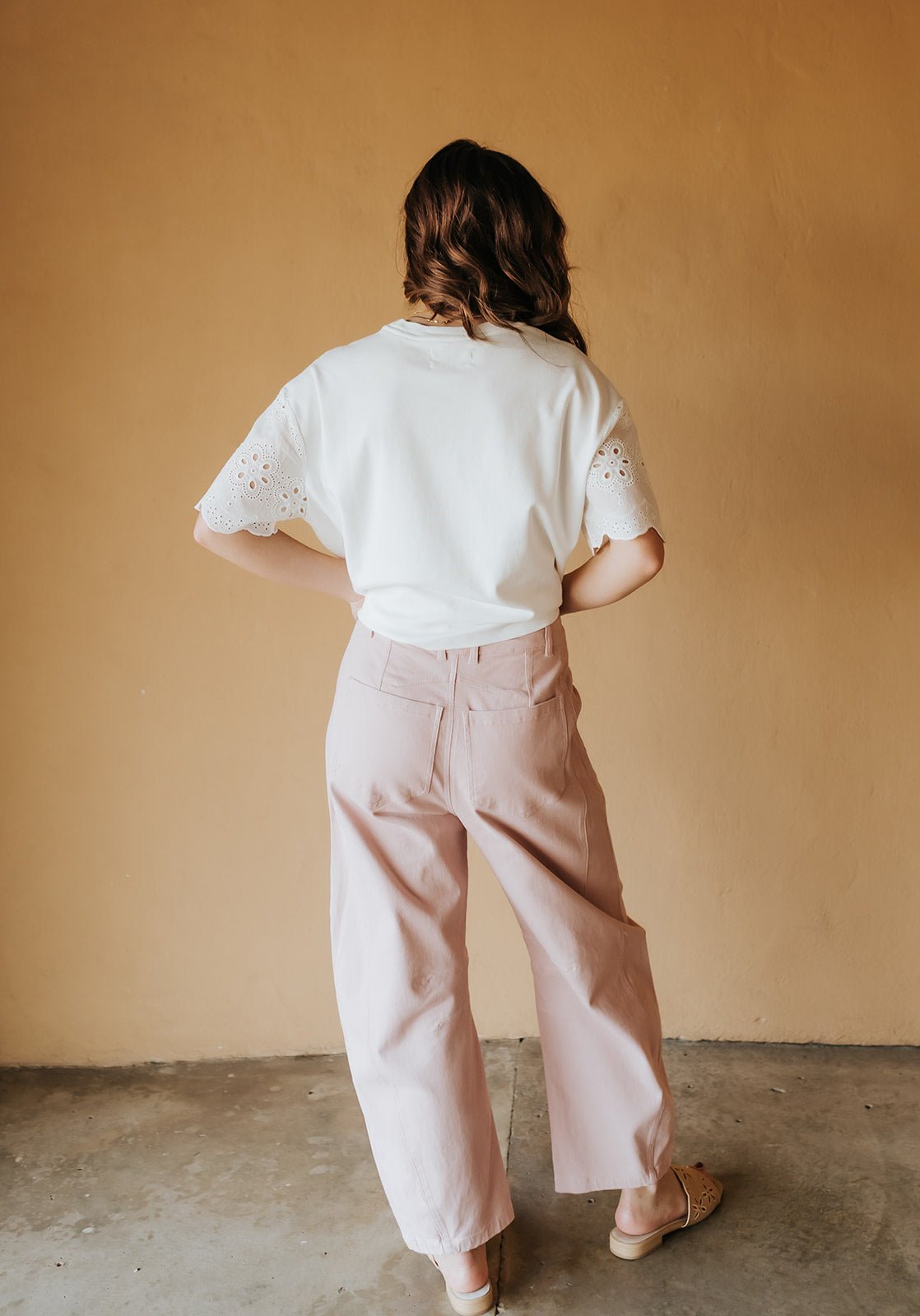 Riviera White Maddox Tee - Southern Soule Designs