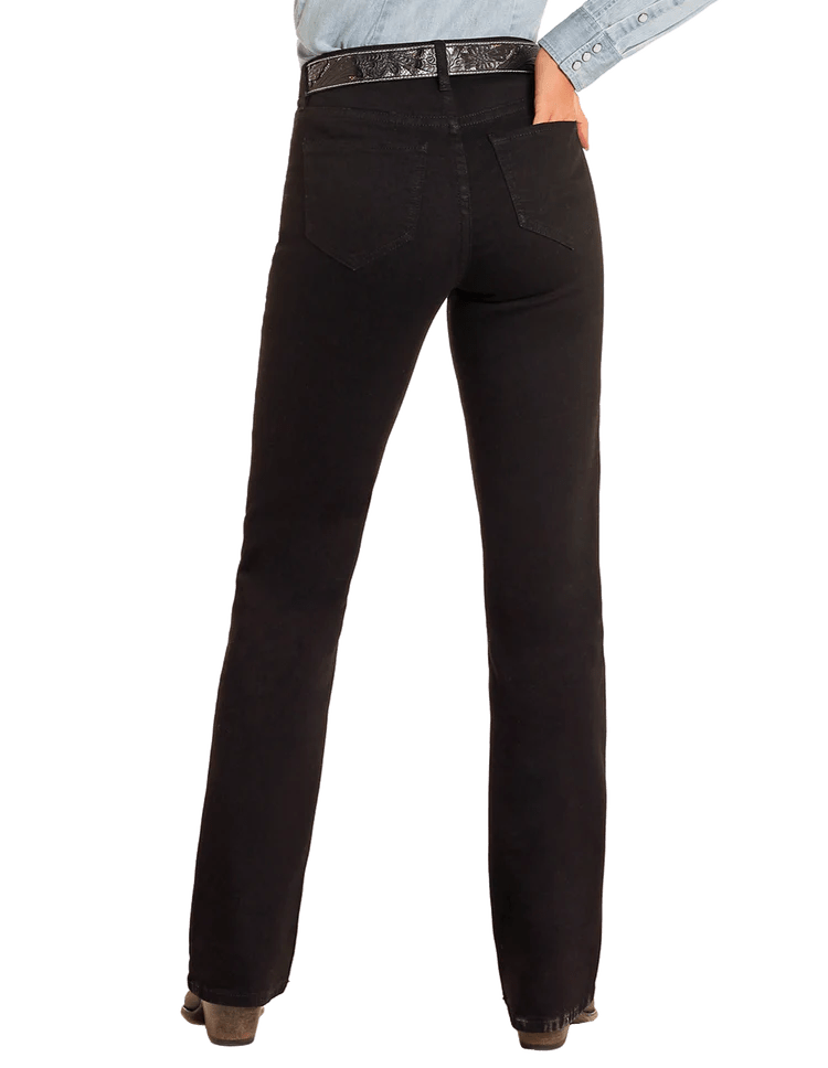 Rock & Roll Black High Rise Bootcut BW4HD04767 - Southern Soule Designs
