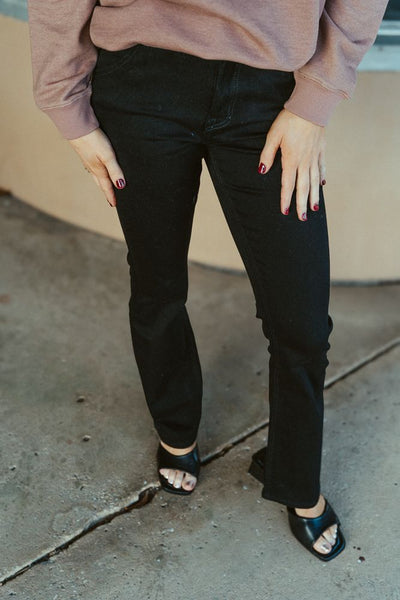 Rock & Roll Black High Rise Bootcut BW4HD04767 - Southern Soule Designs