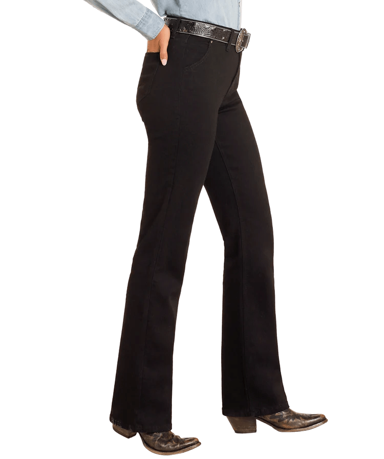 Rock & Roll Black High Rise Bootcut BW4HD04767 - Southern Soule Designs