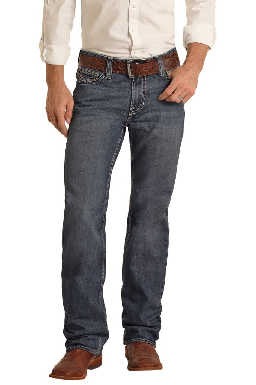 Rock & Roll BM0SD03100 Double Barrel Jean - Southern Soule Designs