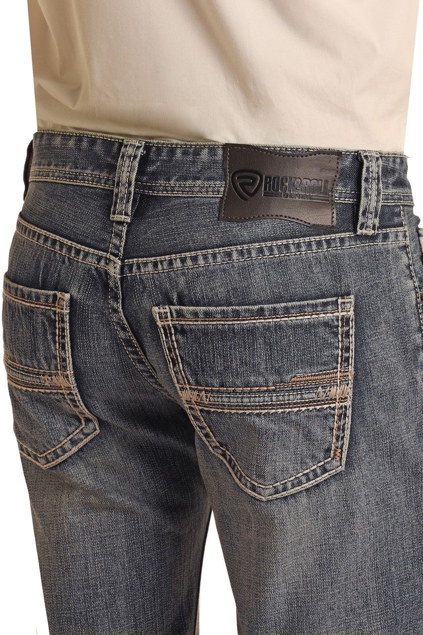 Rock & Roll BM1PD03107 Pistol Regular Straight Jean - Southern Soule Designs