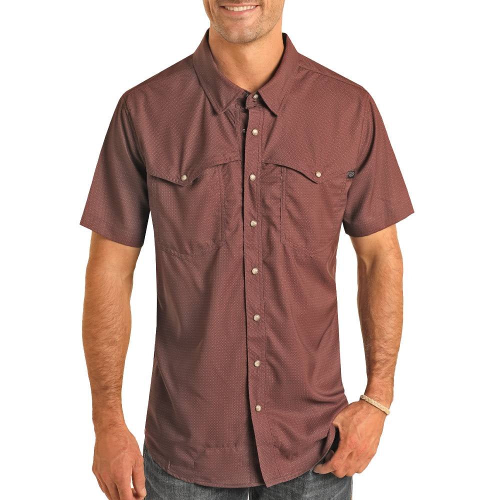 Rock & Roll BMN3S04217 Burgundy SS Geo Snap - Southern Soule Designs
