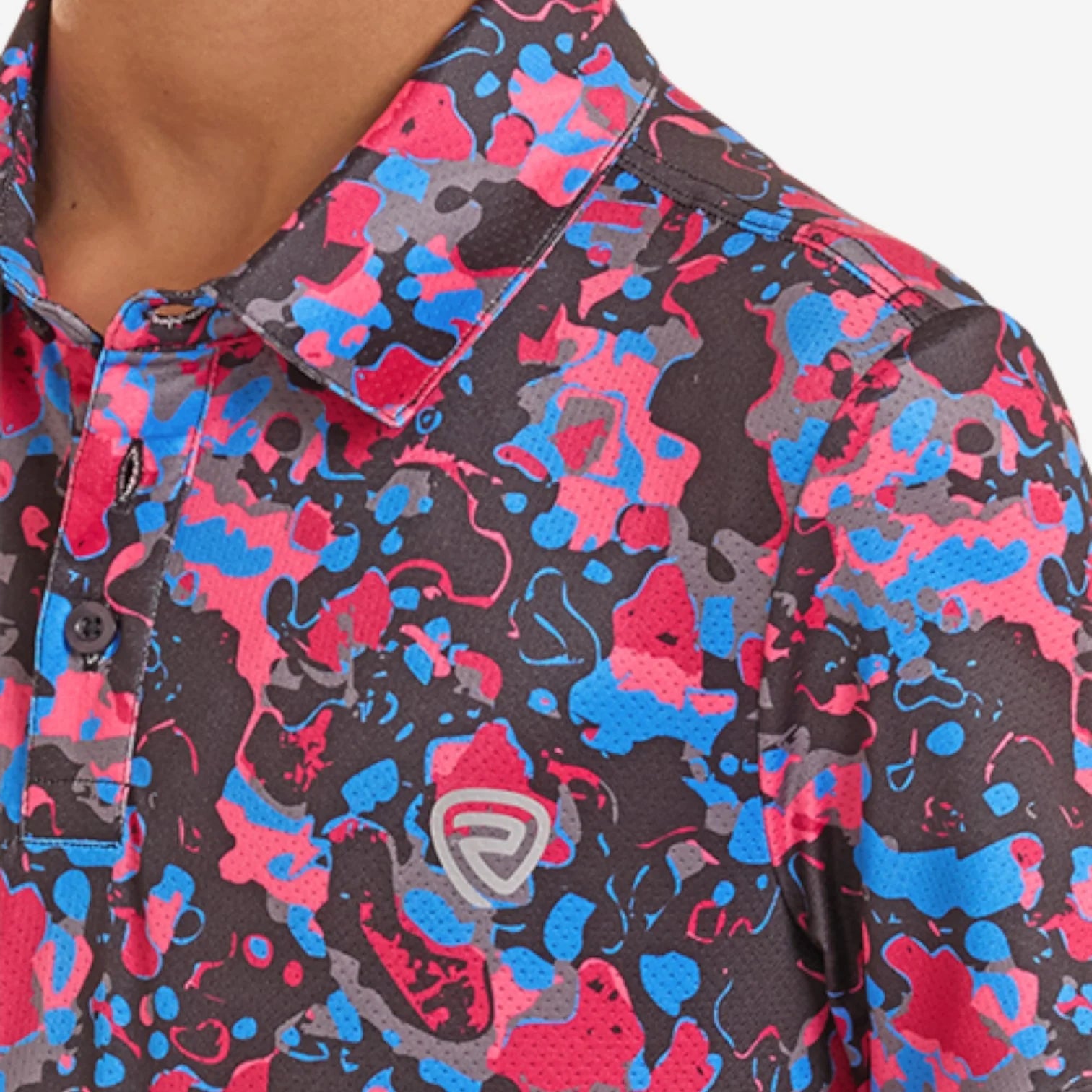 Rock & Roll Boy's Black Camo Polo BB51T08740 - Southern Soule Designs
