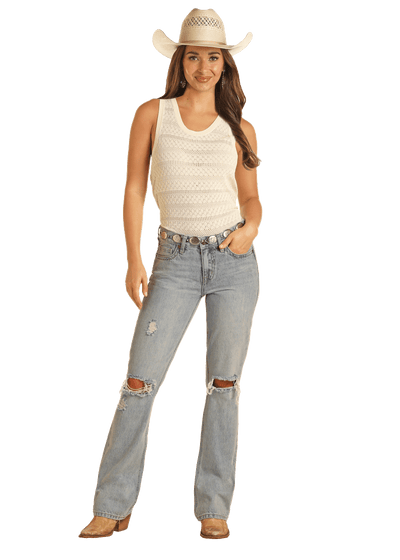 Rock & Roll BW4MD04033 Mid Rise Bootcut - Southern Soule Designs