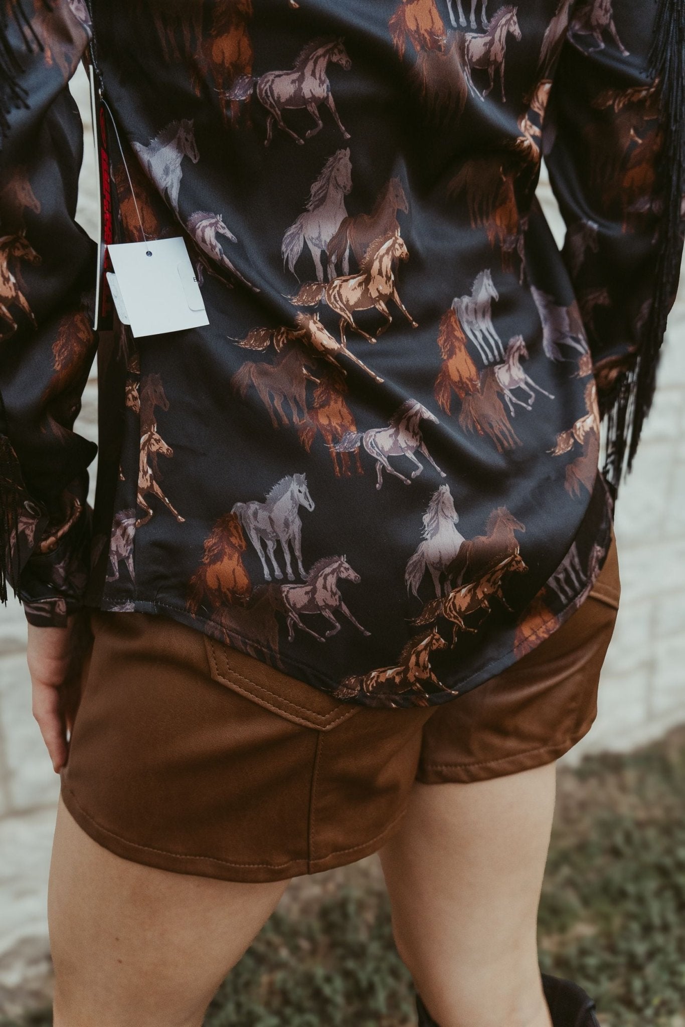 Rock & Roll BW68D02256 WMS Brown Shorts - Southern Soule Designs