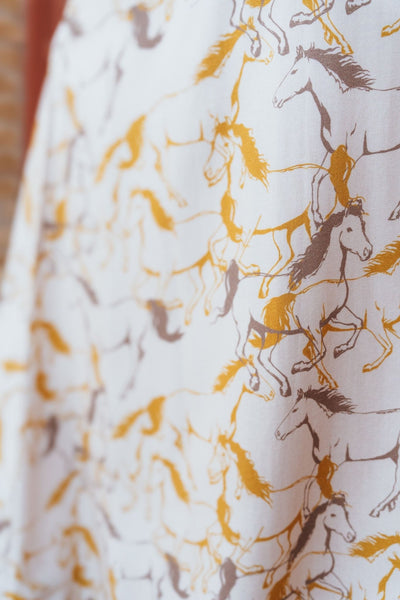 Rock & Roll BW69B03298 Horse Maxi Skirt - Southern Soule Designs