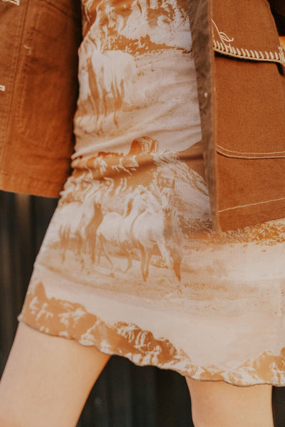 Rock & Roll BWD2R03301 Mesh Printed Dress - Southern Soule Designs