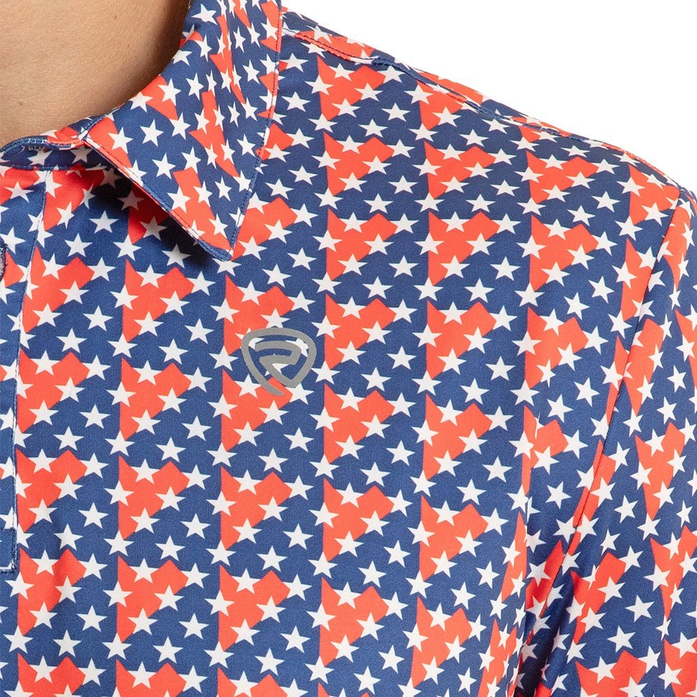 Rock & Roll Men's Blue Americano Polo BM51T08717 - Southern Soule Designs