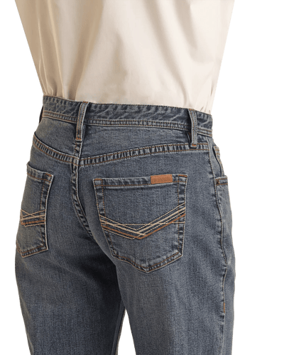 Rock & Roll Men's Vintage '46 Relaxed Stackable Bootcut Jean Medium Wash VMTBD03712 - Southern Soule Designs