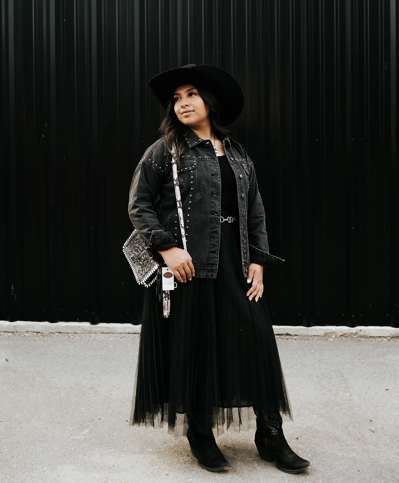 Rock & Roll Women's Black Studded Jacket BW92D07220 - Southern Soule Designs