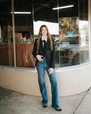 Rock & Roll Women's Medium Wash Wide Leg Jean BW6HD07846 - Southern Soule Designs