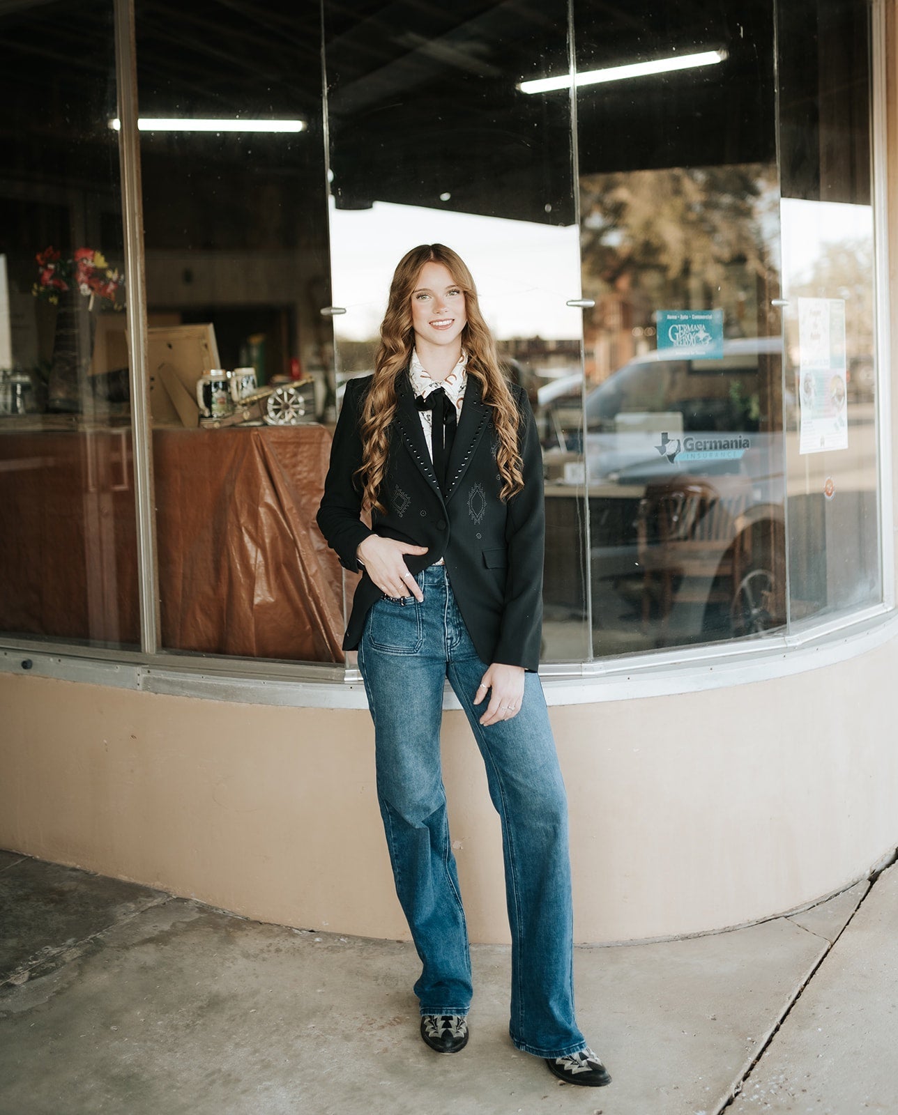 Rock & Roll Women's Medium Wash Wide Leg Jean BW6HD07846 - Southern Soule Designs