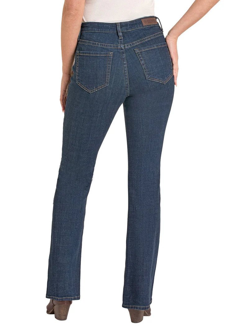 Rock & Roll Women's Metal Clasp High Rise Bootcut BW4HD08479 - Southern Soule Designs