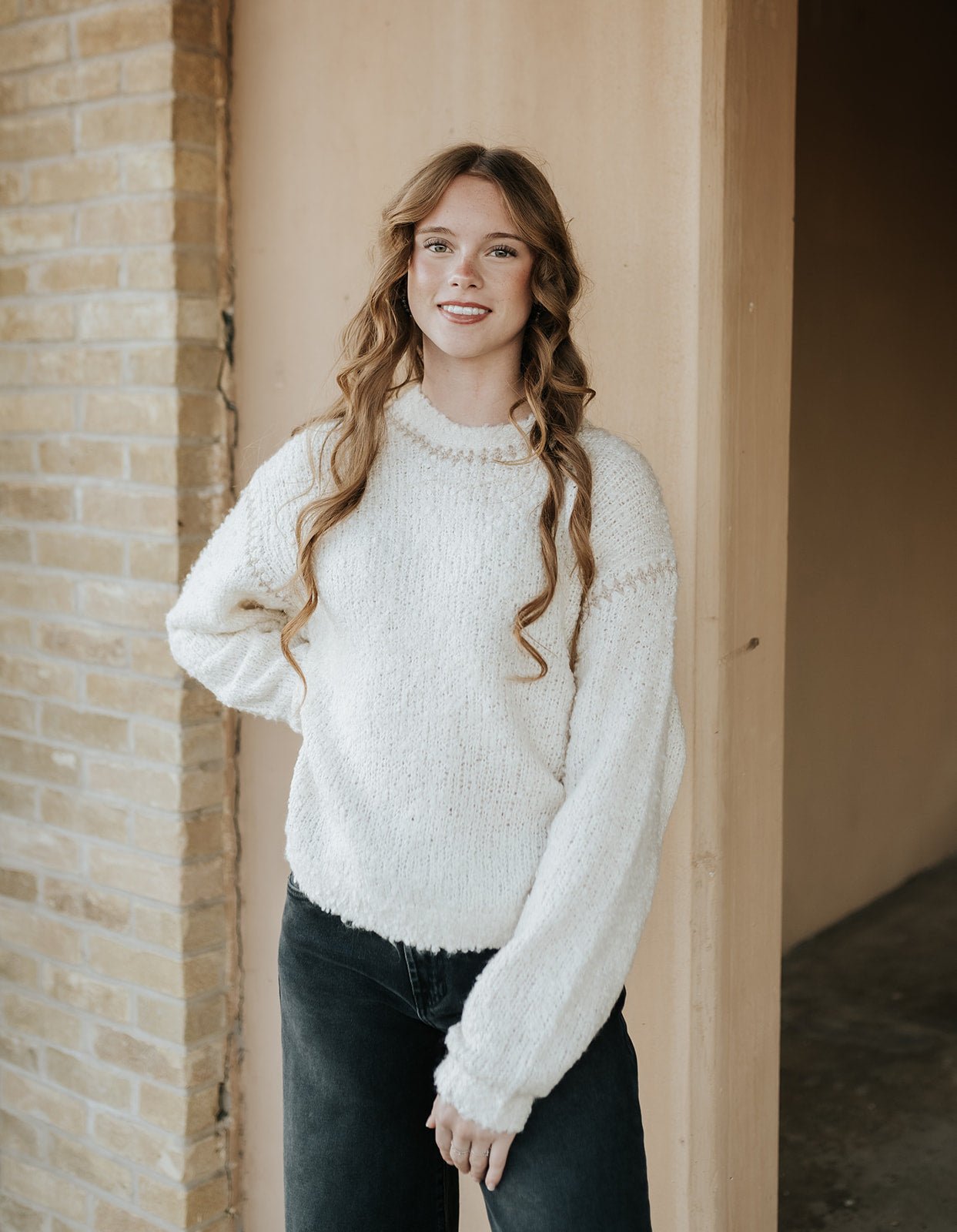 Romnie Sweater Crystal ZW253366 - Southern Soule Designs