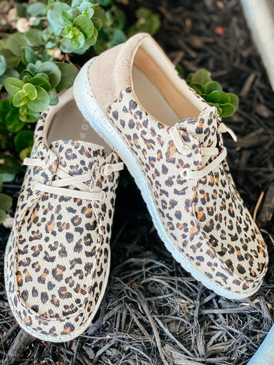 Roper Eva Tan Leopard Moc - Southern Soule Designs