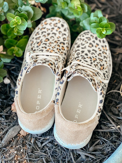 Roper Eva Tan Leopard Moc - Southern Soule Designs