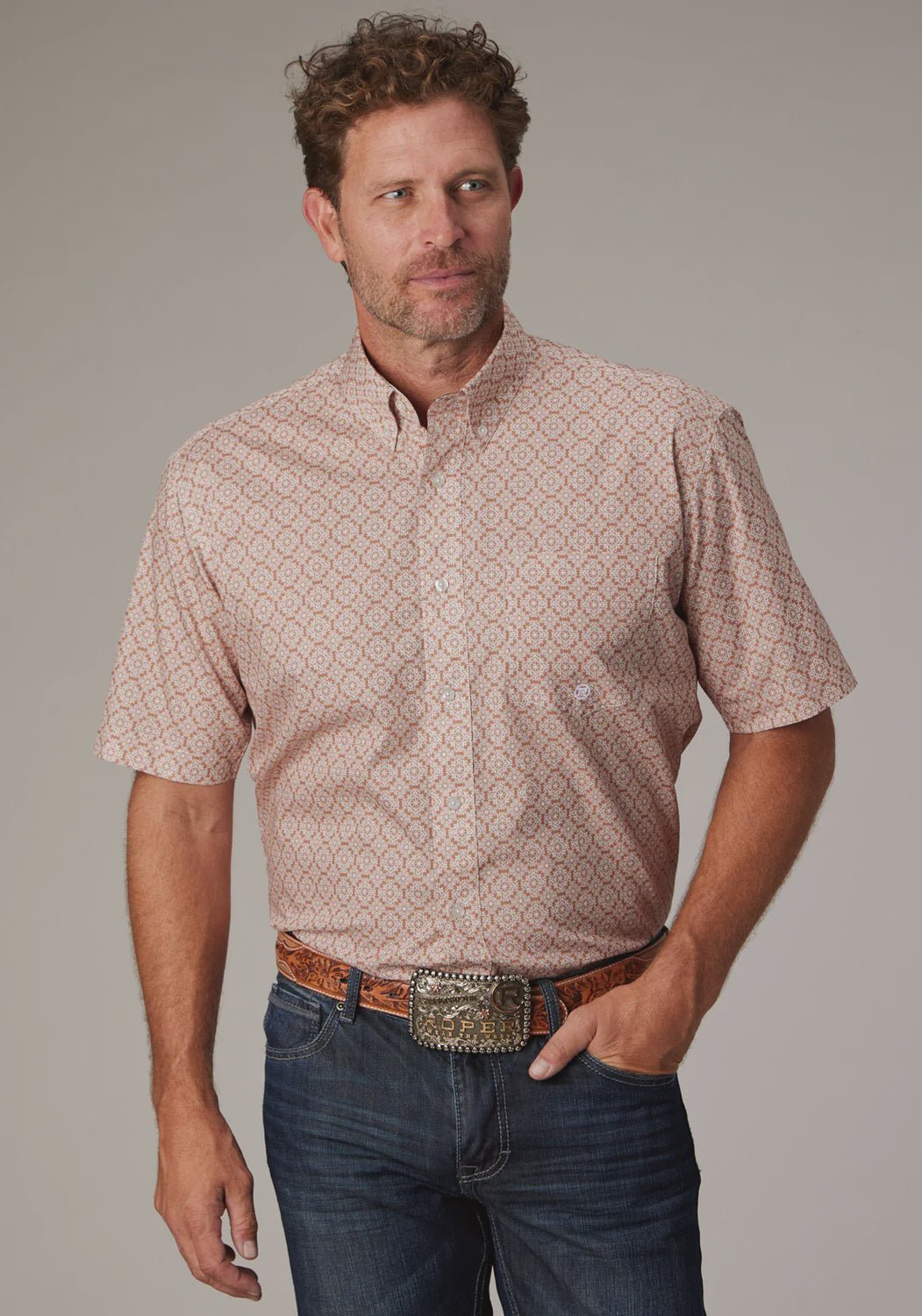 Roper MNS Clay Medallion SS - Southern Soule Designs