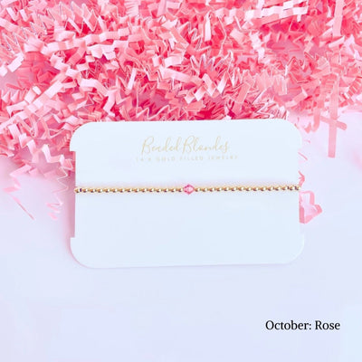 Rose Swarovski Crystal Bracelet - Southern Soule Designs