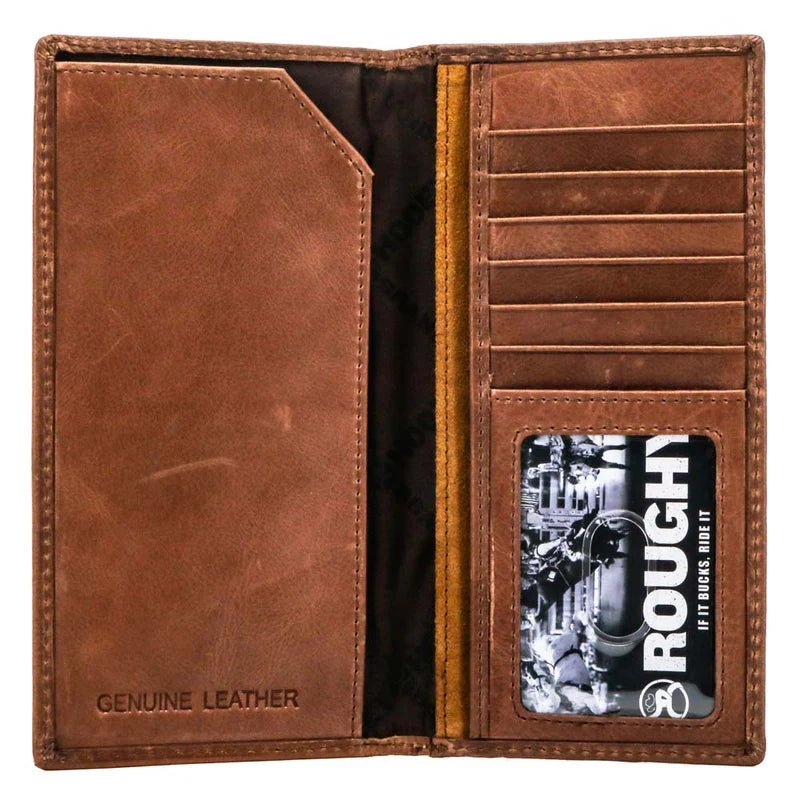 Roughout Rodeo Wallet Brown - Southern Soule Designs