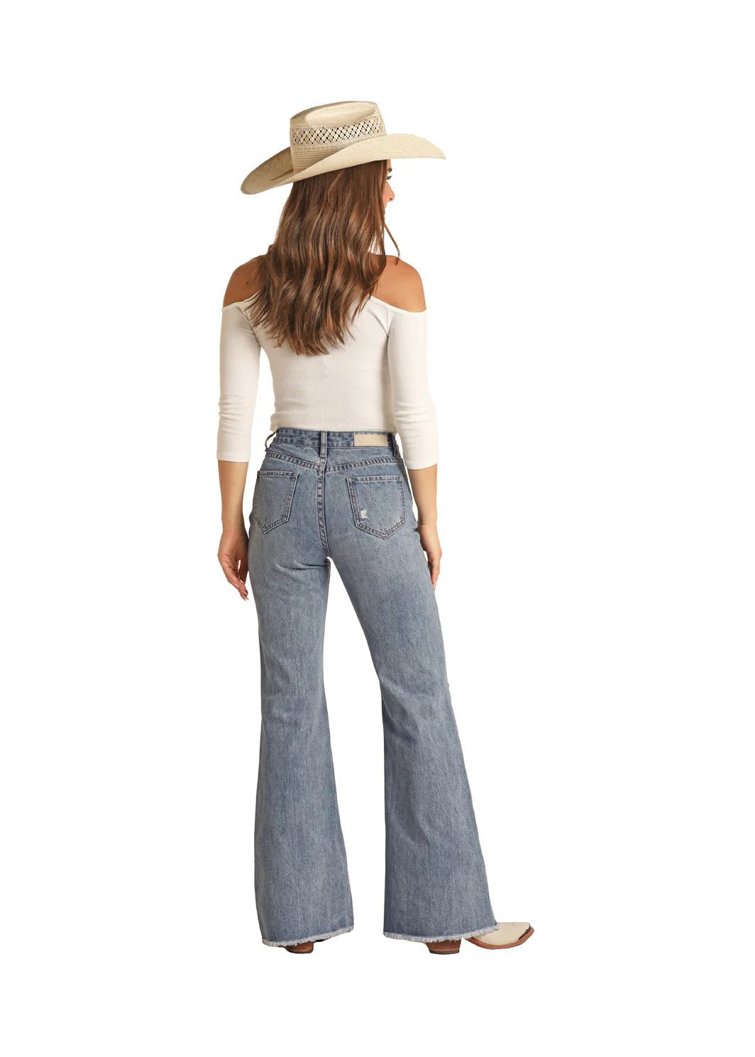 RRWD8HR0SH Distress Comf Flare - Southern Soule Designs