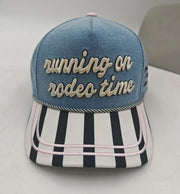 Running On Rodeo Time Hat - Southern Soule Designs
