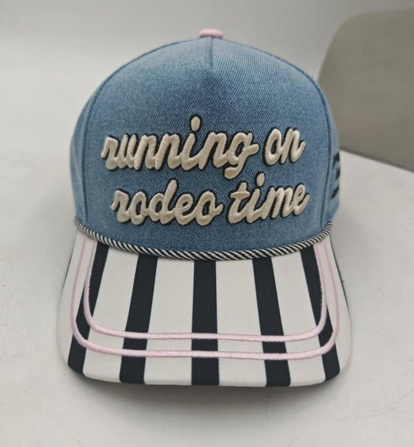 Running On Rodeo Time Hat - Southern Soule Designs
