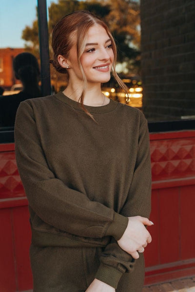 Russel Cozy Pullover Grape Leaf ZT223391 - Southern Soule Designs