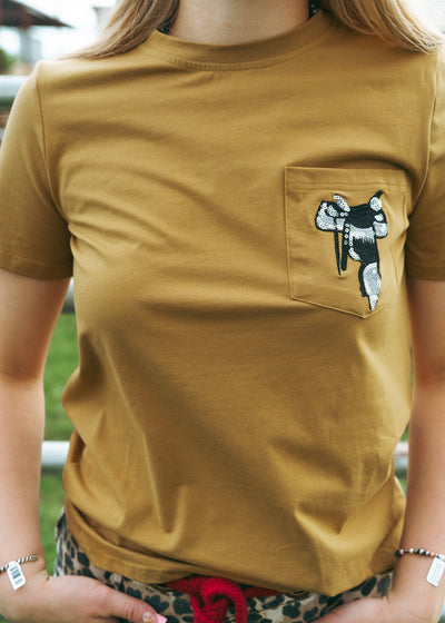 Saddle My Horse Tee M2203Q - Southern Soule Designs