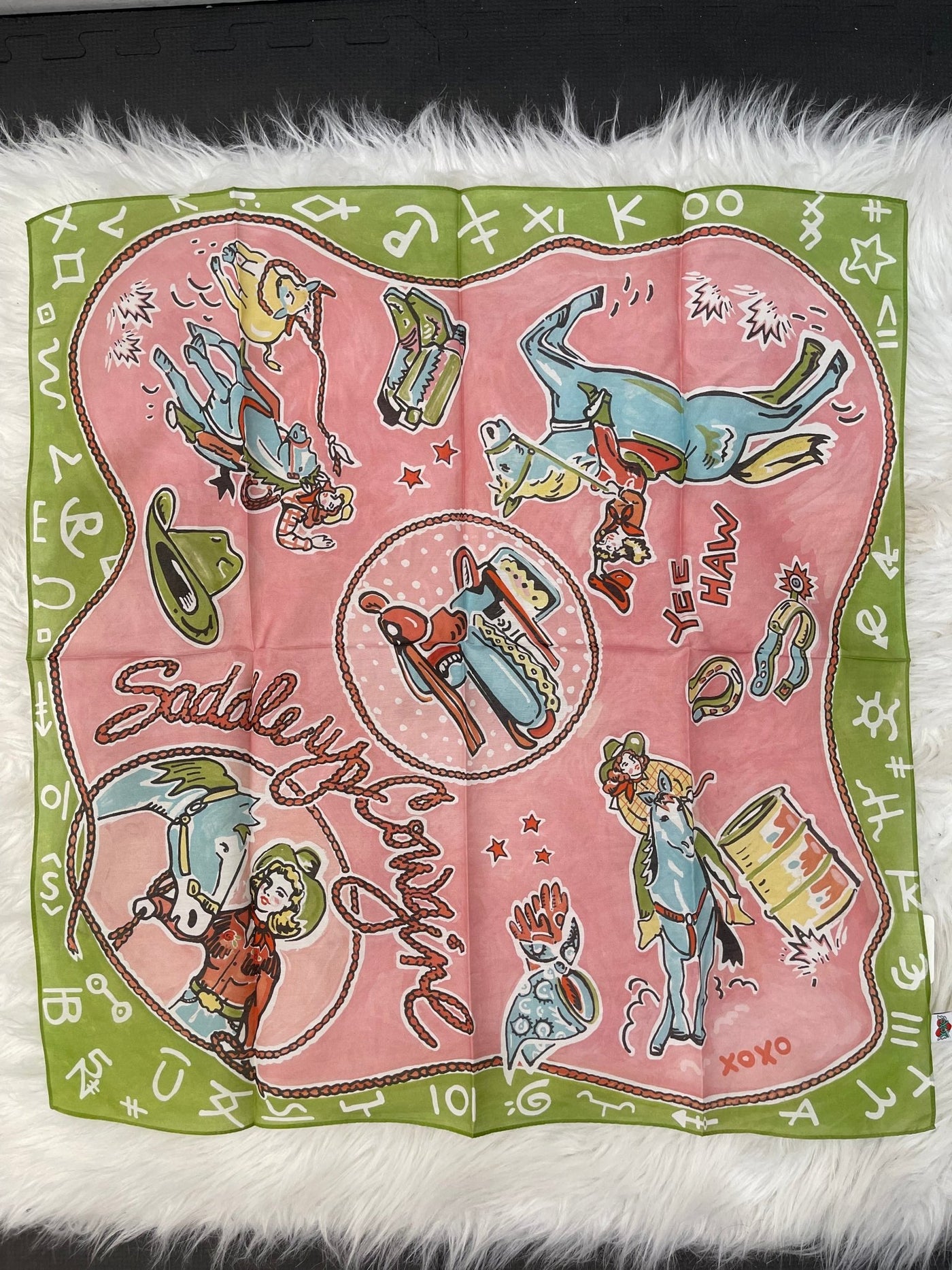 Saddle Up Cowgirl Scarf - Southern Soule Designs