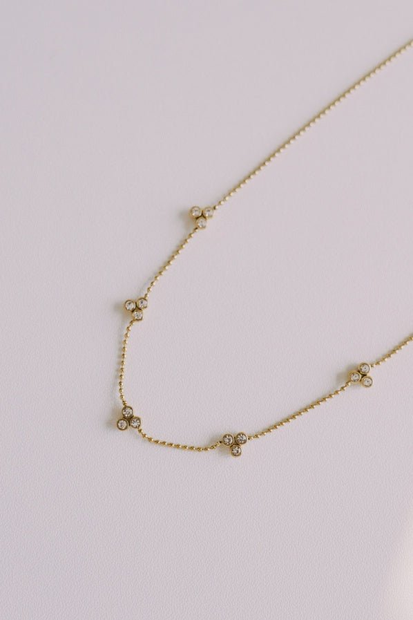 Sadie Dainty Crystal Necklace - Southern Soule Designs