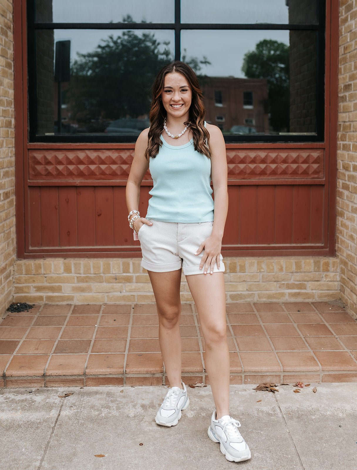 Sand Stripe North Hampton Shorts - Southern Soule Designs