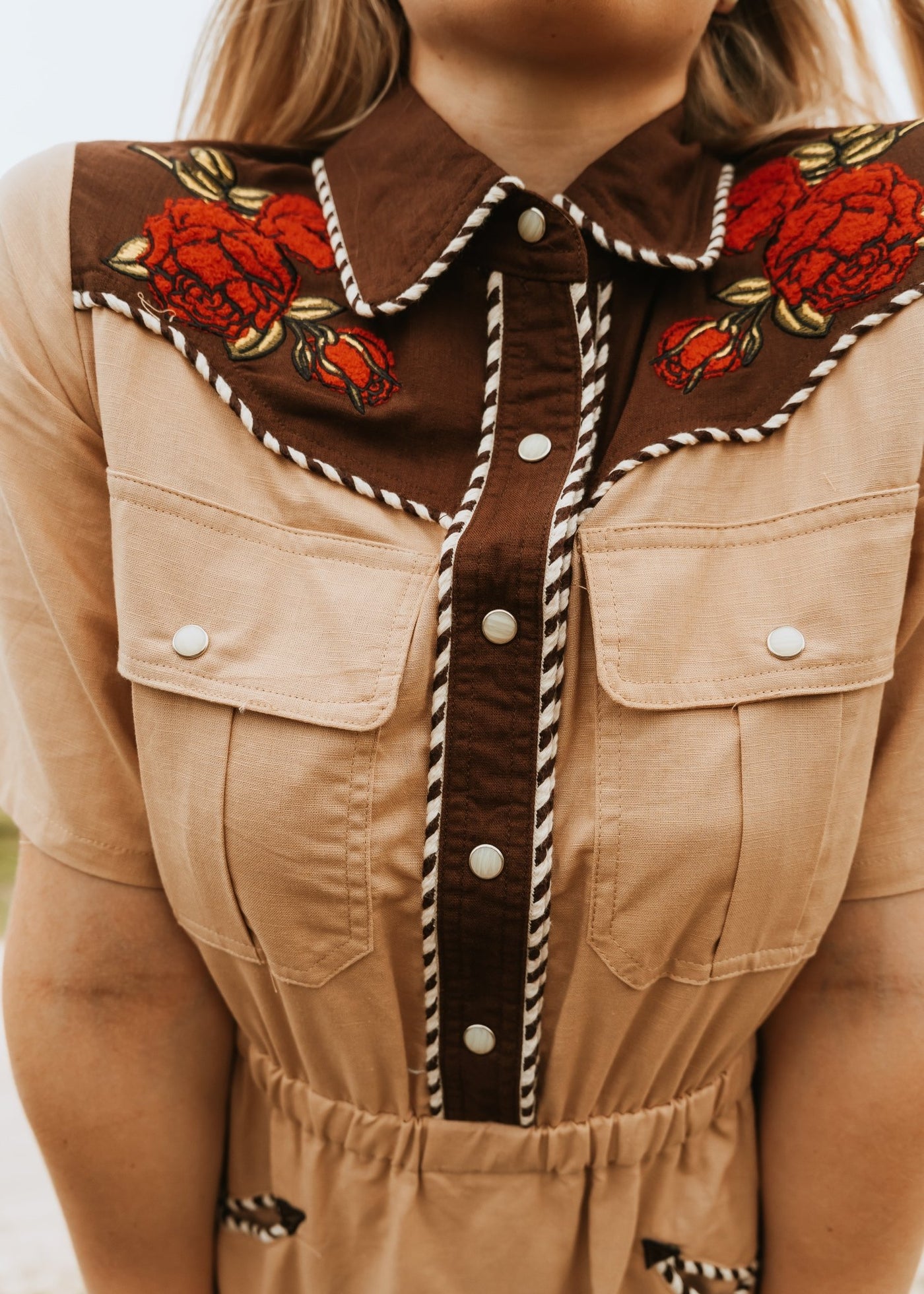 Santa Rosa Range Dress M2364Q - Southern Soule Designs