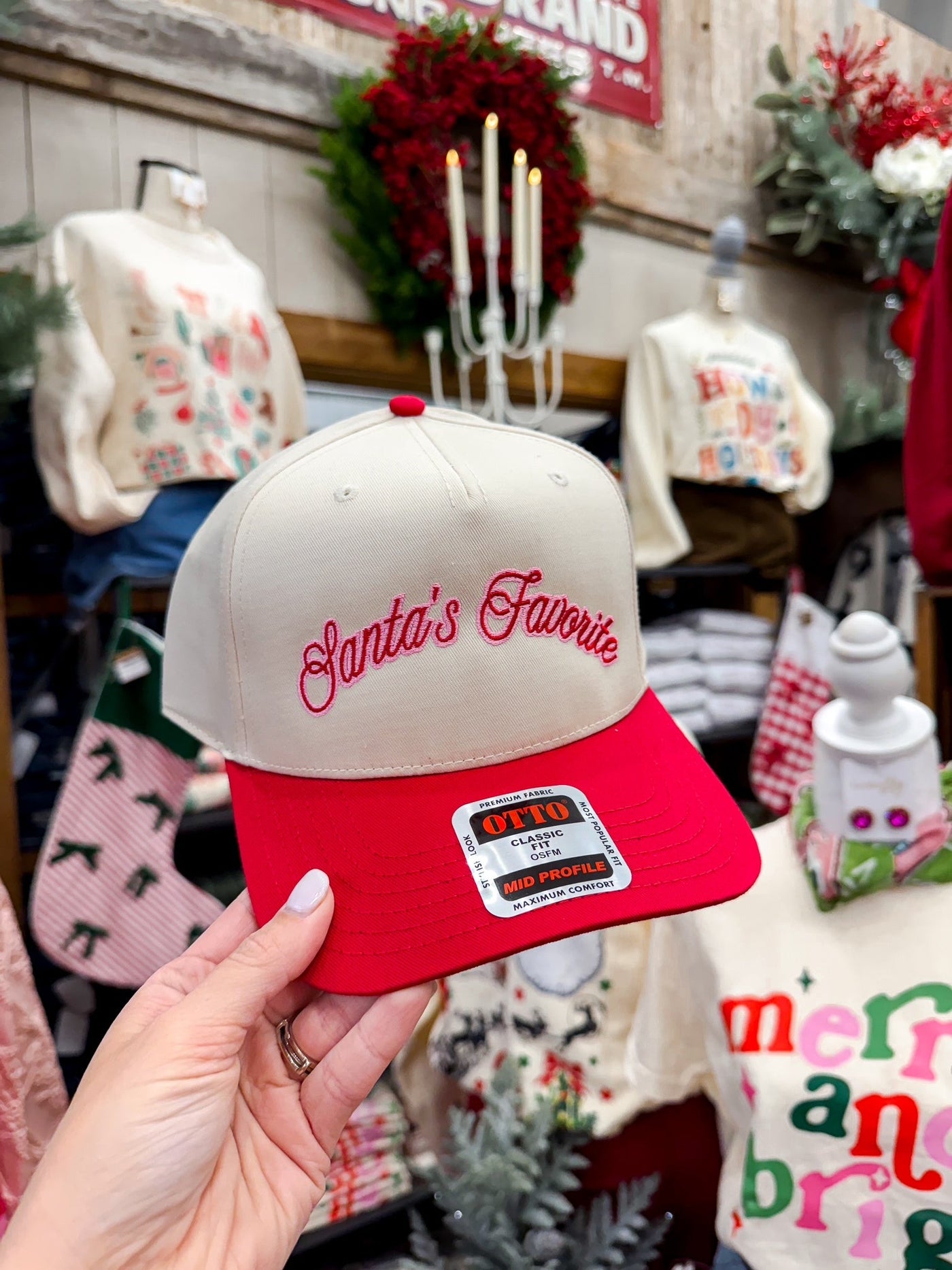 Santa's Favorite! Hat - Southern Soule Designs