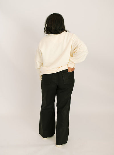 Santa's Sleigh Sweatshirt - Ivory - Southern Soule Designs