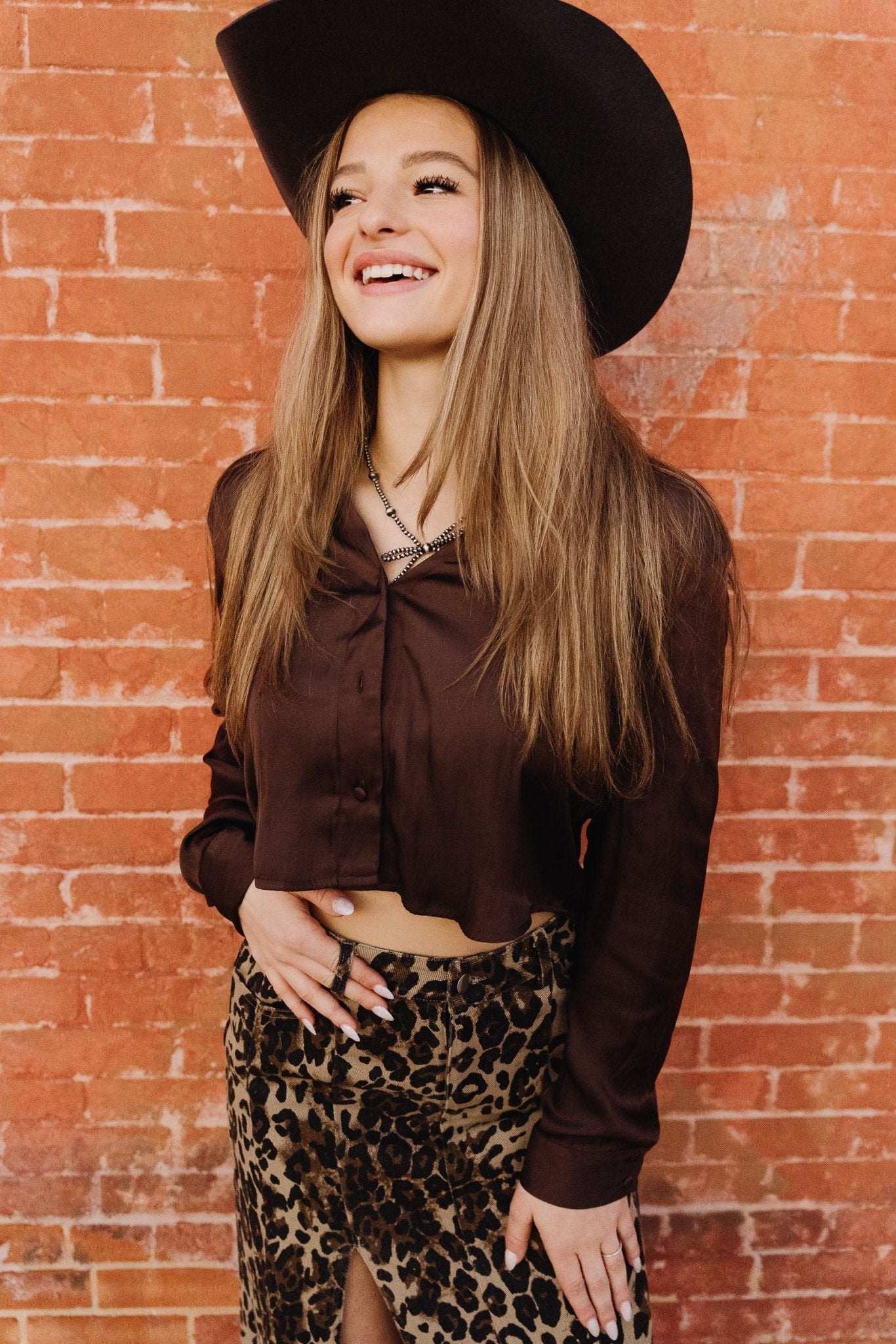 Sante Top Dark Chocolate ZT244213 - Southern Soule Designs