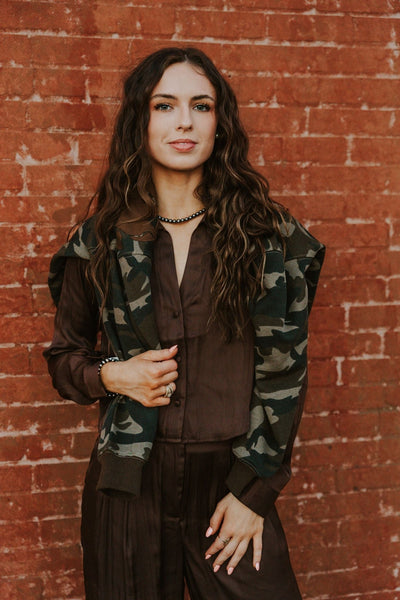 Sante Top Dark Chocolate ZT244213 - Southern Soule Designs