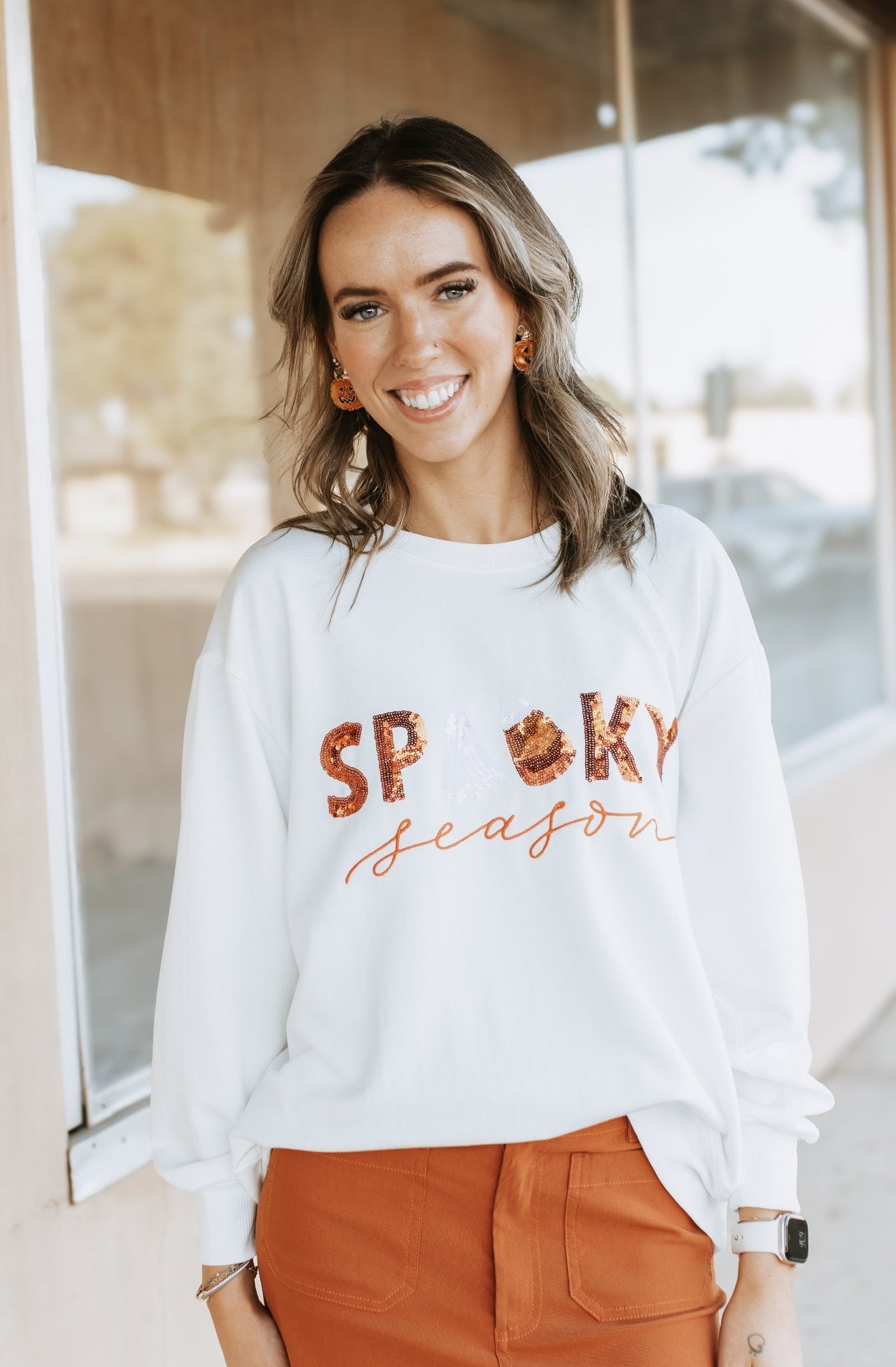 Sarah Spooky Season Sweatshirt - Southern Soule Designs