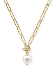 Sasha Heart Link and Chain Necklace - Southern Soule Designs