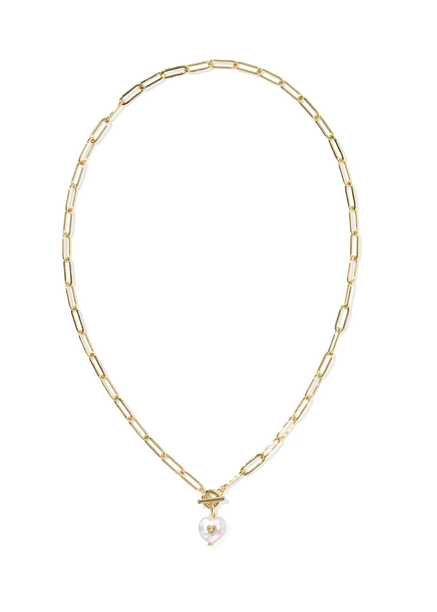 Sasha Heart Link and Chain Necklace - Southern Soule Designs