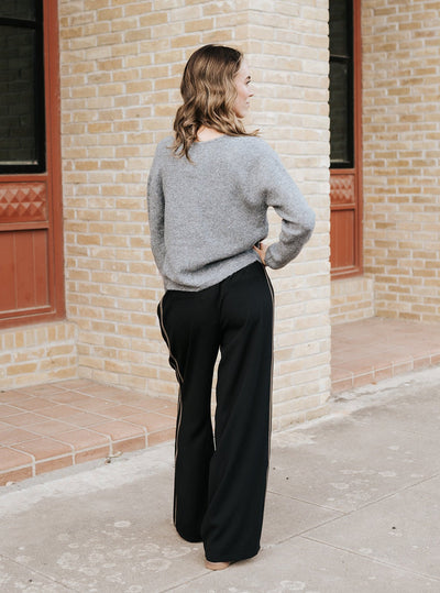 Saunder Track Pant Black ZP253310 - Southern Soule Designs