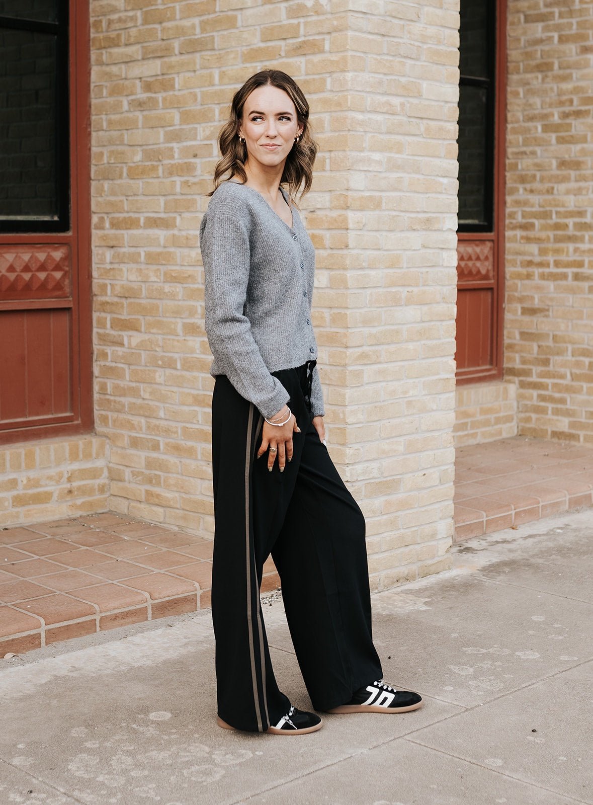 Saunder Track Pant Black ZP253310 - Southern Soule Designs