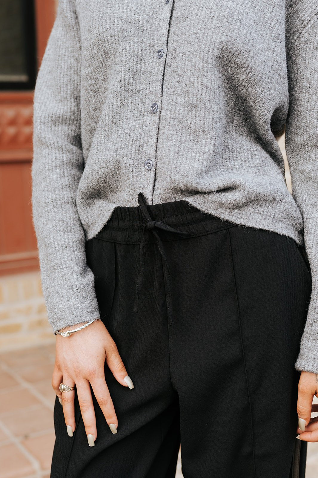 Saunder Track Pant Black ZP253310 - Southern Soule Designs