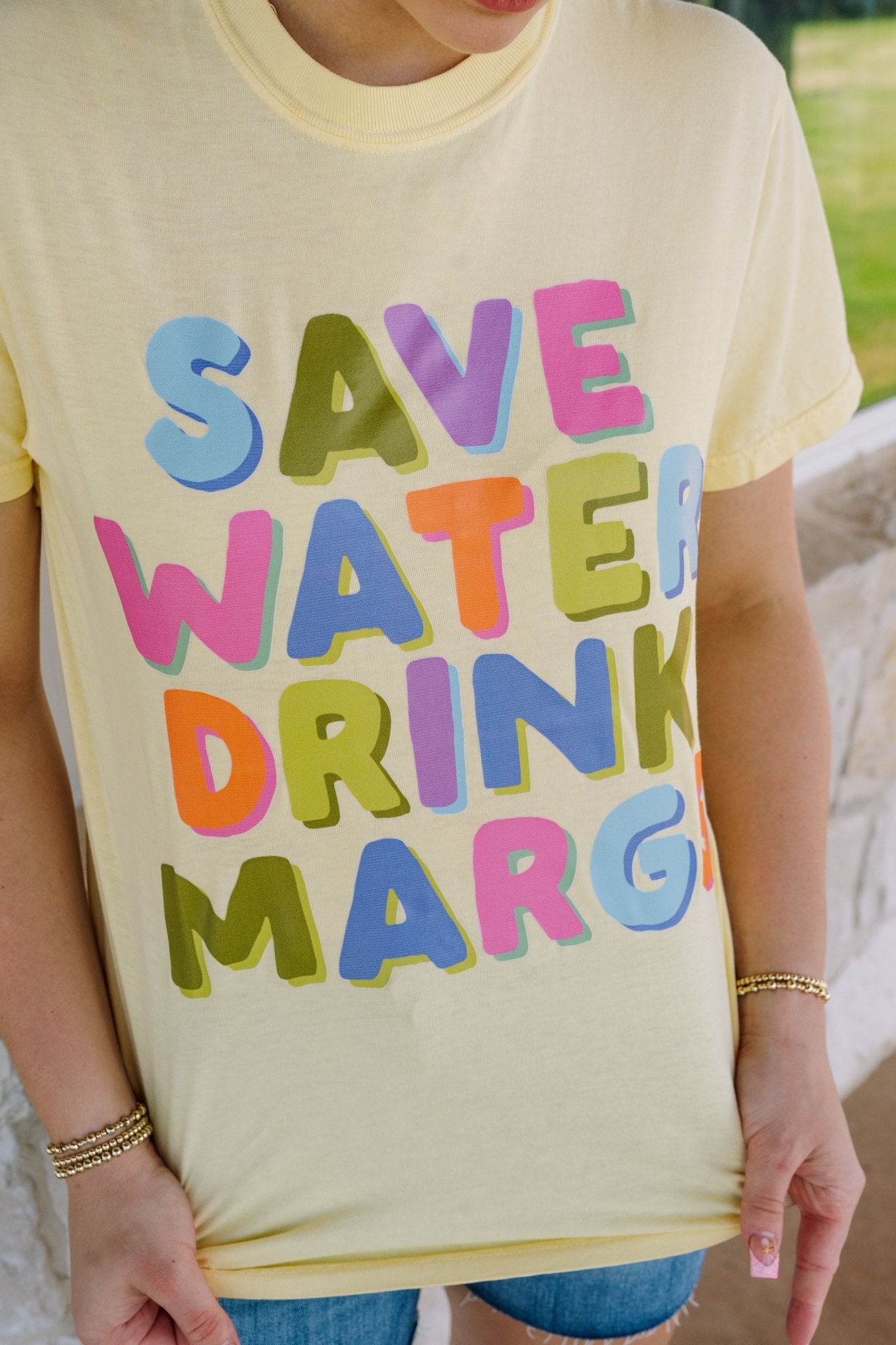 Save Water Drink Margs Graphic Tee - Southern Soule Designs