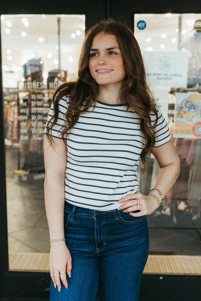 Saxton Striped Tee Supernova ZT251263 - Southern Soule Designs