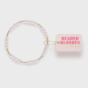 Scottie Bracelet in Gold with Pearl - Southern Soule Designs