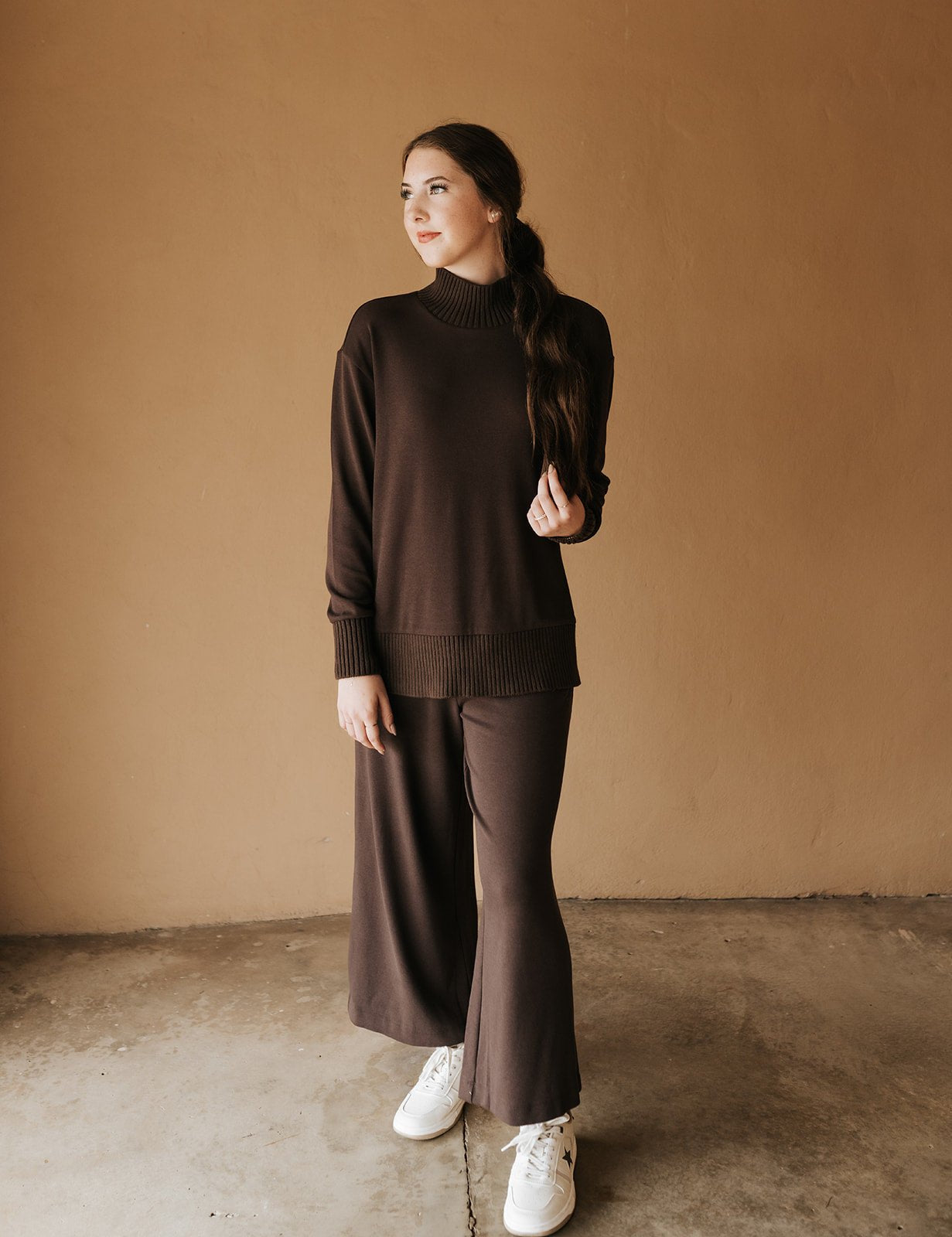 Scout Rib Pant Chocolate Cherry ZP254524 - Southern Soule Designs