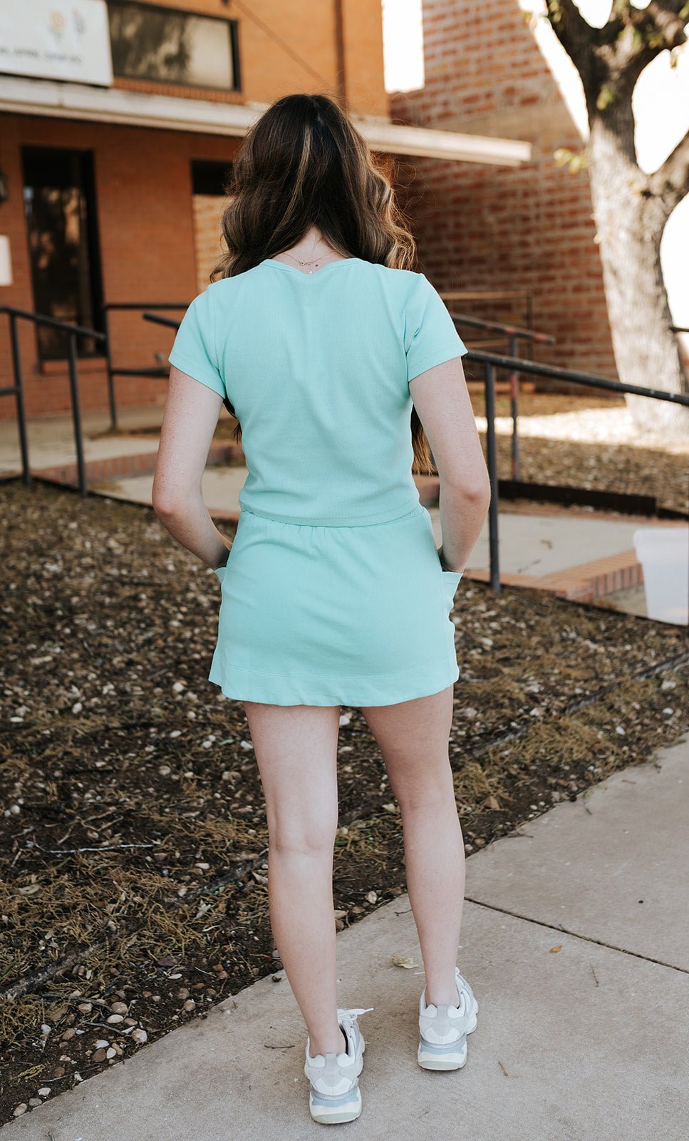Seafoam Knit Top and Skirt Set WL25 - 12128 - Southern Soule Designs