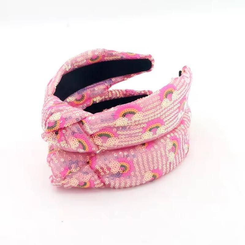 Sequin Headband - Rise and Shine! -ACC-HB-RISE - Southern Soule Designs