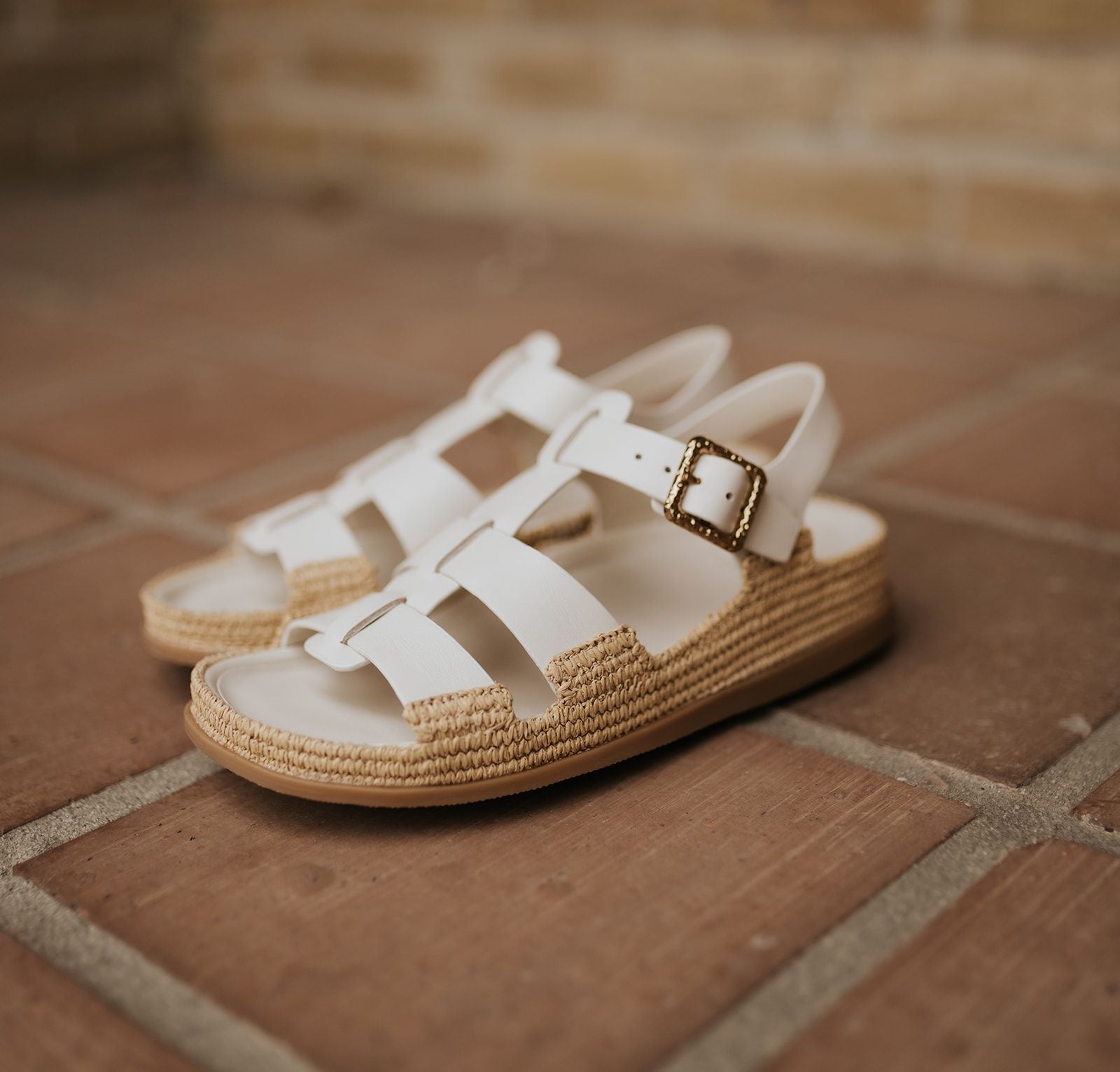 Shenna Sandal Bone Leather - Southern Soule Designs